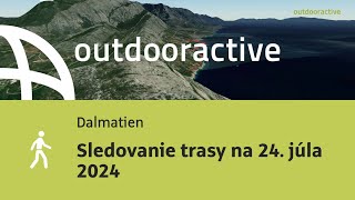 Sledovanie trasy na 24 júla 2024 [upl. by Pentha]