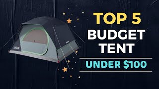 🌟Top 5 Best Tent under 100 Reviews in 2024 [upl. by Silverman844]