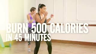 Burn 500 Calories  45minutes Workout  Jeanette Jenkins [upl. by Blakely]