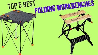 Folding Workbenches Top 5 Best Portable Folding Workbenches [upl. by Gothar]