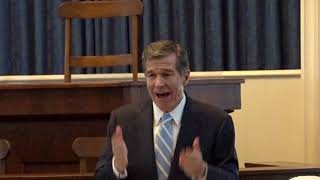 Gov Roy Cooper signs expunction bill Senate Bill 445 and Raise the Age Proclamation [upl. by Annadroj835]