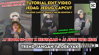 Tutorial Edit Jedag Jedug Capcut Trend Jangan Ya Dek Yak  Tutorial Capcut 198 [upl. by Ayhay330]