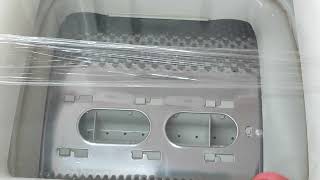 Washing curtains on the hand wash program Whirlpool part 22 end [upl. by Seem]