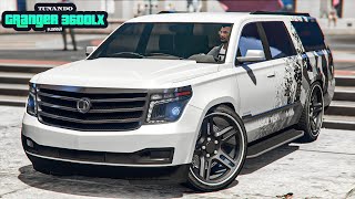 CARRO NOVO Tunando e Testando a Granger 3600LX  GTA 5 ONLINE [upl. by Anialem]