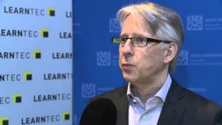 Christoph Gebauer von Intelligent Media Systems AG im Gespräch auf der LEARNTEC 2015 [upl. by Oirazan351]