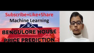 Bangalore House Price Prediction  Machine Learning project [upl. by Kramer565]