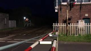 Dunragit Level Crossing Dumfries amp Galloway Wednesday 28082019 [upl. by Nyliahs386]