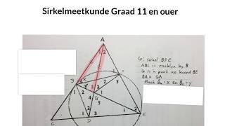 Euklidiese sirkel meetkunde Graad 116 wiskdou [upl. by Koffler356]