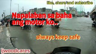 Short ride Safe ride lusong sa baha viralvideo saferide rain flashflood [upl. by Merell248]