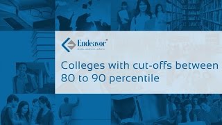 Colleges with cutoffs between 8090 percentile  CAT [upl. by Daffy]