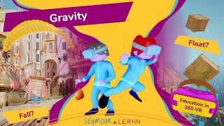 FALL or FLOAT Gravity Decides what Happens When you Jump  Gravity and Air Resistance  360  VR [upl. by Folsom332]