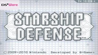 Starship Defense DSiWare Gameplay [upl. by Marianne227]