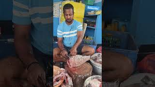 Bocha cutting  Kurnool  Fish cutting skills [upl. by Steffin3]