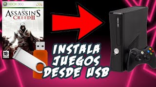 instalar juegos desde USB en Xbox 360  RGH [upl. by Saxen]