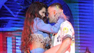 Greeicy y Mike Bahia “Amantes tour” Santiago de Chile 2022 [upl. by Nimaj]