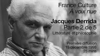 Derrida littérature et philosophie 1998 [upl. by Occir]