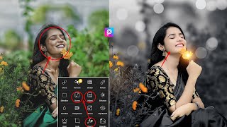 PicsArt Dark Background And Face Smooth Photo Editing  Picsart Editing Background Colour Change [upl. by Amalee]