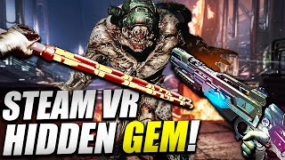 INSANE VR SPACE SHOOTER  A Tech Cybernetic Gameplay PCVR [upl. by Wolfson726]