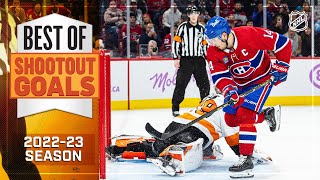 Best Shootout Goals from the 202223 NHL Season [upl. by Nivart258]