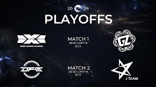 DCG vs GZ  DFM vs JT  Playoffs Stage 1 Day 5  PCS Spring Split 2024 [upl. by Vevay]