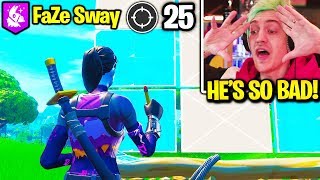 this Renegade Raider beat Ninja and FaZe Sway in Fortnite Friday  I spectated him [upl. by Enivid626]