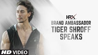 Tiger Shroff  HRXs new brand ambassador [upl. by Hatfield]