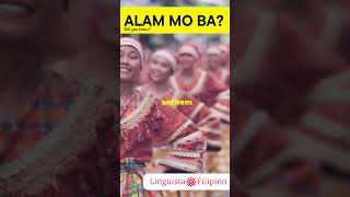 Philippine Anthem ‘Lupang Hinirang’ Was Originally in Spanish fyp learnfilipino fypyoutube fy [upl. by Aerdnuahs430]