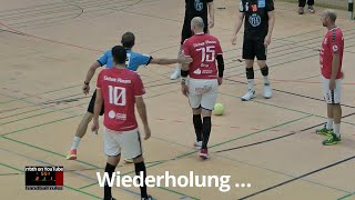 Handballregeln Entschuldigung nach Nichtgewährung des Vorteils [upl. by Neeruan633]