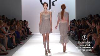 CHARLOTTE RONSON  MERCEDESBENZ FASHION WEEK SPRING 2012 COLLECTIONS [upl. by Ijan611]