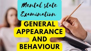 Mental state Examination  General Appearance and Behaviour  In Urdu  Psychiatry Hub [upl. by Afihtan166]