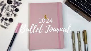 My 2024 Bullet Journal Set Up [upl. by Siskind]