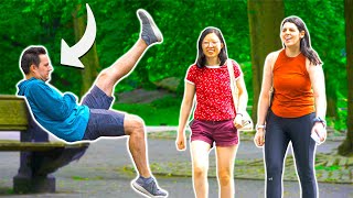 FUNNY Fart Prank in NYC Farting Through the PHONE [upl. by Nevsa938]