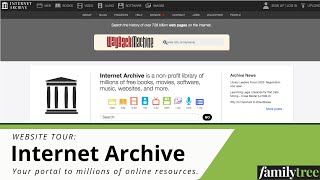 How to Use the Internet Archive for Genealogy [upl. by Hakceber960]