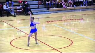 Alli Dennie Halftime show basketball [upl. by Nelubez]