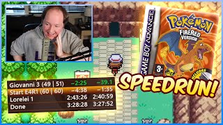 OVER A MINUTE AHEAD OF WR  CRAZY Pokemon FireRed Round 2 SPEEDRUN [upl. by Whallon]