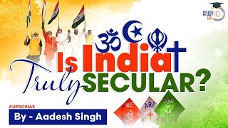 India and Secularism  Constitutional values  Polity  UPSC General Studies [upl. by Piselli]