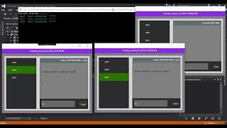 WCF TCPIP Duplex Chat Application with WPF Pt 8 [upl. by Ayamat]