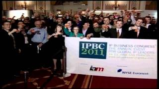 21 June 2011 IP Business Congress rings the NYSE Closing Bell [upl. by Dragone]