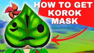 How To Get The Korok Mask In BOTW Location amp Walkthrough [upl. by Lucila]