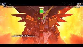 SD Gundam G Generation Cross Rays  Destiny Gundam Heine Westenfluss Battle Animations [upl. by Yellas671]