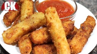 Homemade Mozzarella Sticks  Chef Kendras Easy Cooking [upl. by Horwitz657]