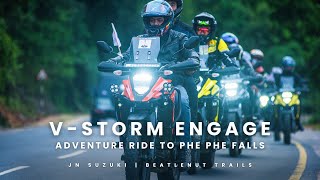 VStorm Engage Suzuki VStorm 250 SX Adventure Ride to Phe Phe Falls [upl. by Enyahs]