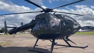 Flying an MD520 helicopter to a private landing site  PART 2 of 2 The Flight [upl. by Orozco623]