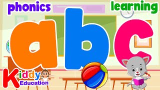 ABC Phonics Song  English Alphabet Learn A to Z  ABC Song  Alphabet Song  Educational Videos [upl. by Anirres]