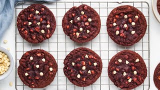 Excellent Red Velvet Cookies Recipe [upl. by Brendin]