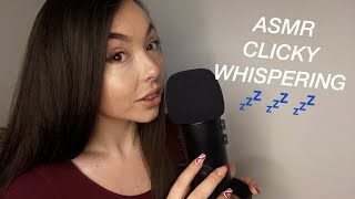 ASMR REPEATING ‘LIBBY’ and ‘HELLO’  CLICKY WHISPERING  MOUTH SOUNDS [upl. by Addy]