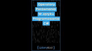 ✅ Operatory Porównania W Języku Programowania C 20 shorts 💻 [upl. by Kristie84]