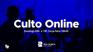 CULTO ONLINE  PAZ CHURCH SANTARÉM [upl. by Aihtniroc]