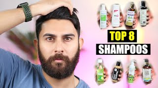 TOP 8 SHAMPOOS IN INDIA  BEST CHEMICAL FREE SHAMPOOS FOR ALL HAIR TYPES  DSBOSSKO [upl. by Gardy]