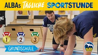 Grundschule 14  ALBAOlympiade  höher schneller weiter  ALBAs tägliche Sportstunde [upl. by Thomey]